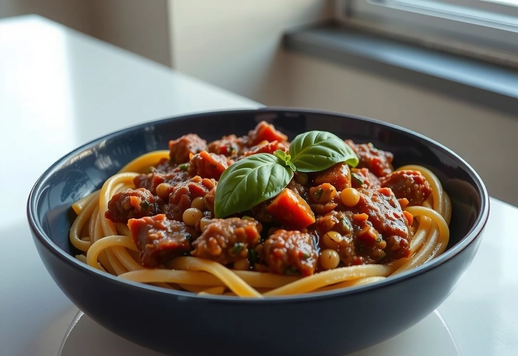 Linsen-Bolognese
